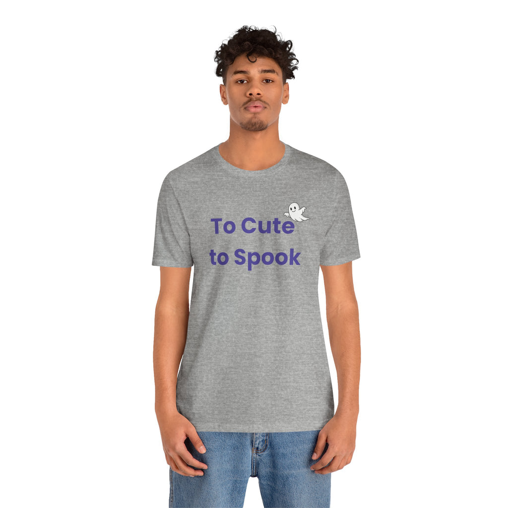 To Cute to Spook Ghost Tee — Cute Halloween T-Shirt for Kids & Adults