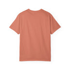 Scary Family Skeleton Tee — Halloween Orange Graphic T-Shirt