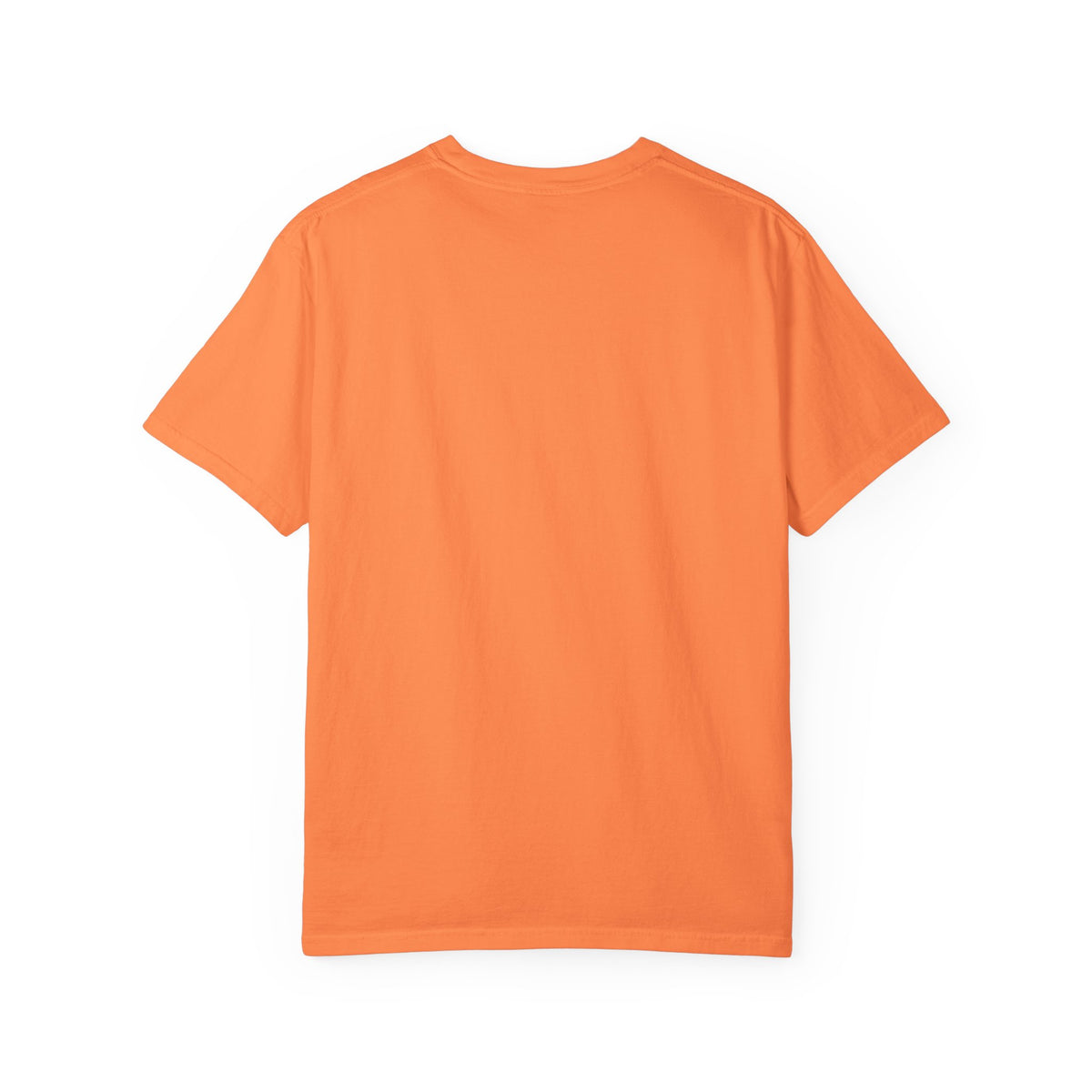 Scary Family Skeleton Tee — Halloween Orange Graphic T-Shirt