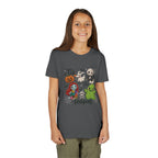 Youth Tee — 'Tis the Season' Cute Halloween Characters Graphic
