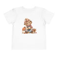 Toddler Tee — Autumn Scarecrow Pumpkin & Sunflower Fall Graphic
