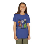 Youth Tee — 'Tis the Season' Cute Halloween Characters Graphic