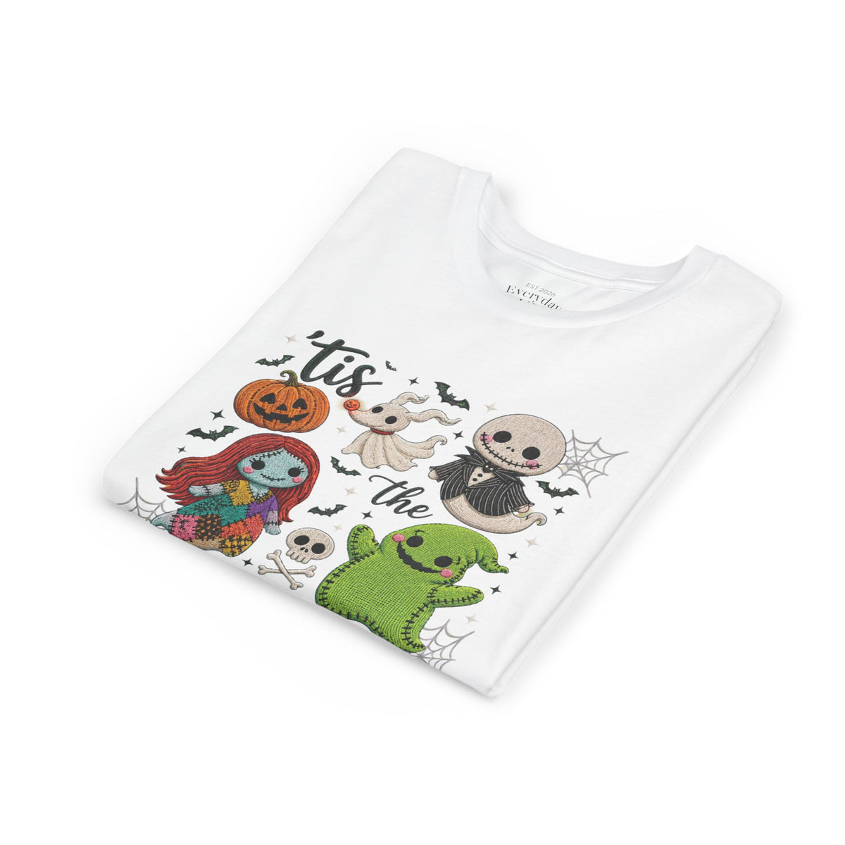 Youth Tee — 'Tis the Season' Cute Halloween Characters Graphic