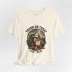 Trunk or Treat Vintage Ghost Tee | Spooky Hunting Halloween Shirt