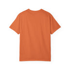 Scary Family Skeleton Tee — Halloween Orange Graphic T-Shirt