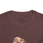 Toddler Tee — Autumn Scarecrow Pumpkin & Sunflower Fall Graphic