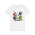 Youth Tee — 'Tis the Season' Cute Halloween Characters Graphic