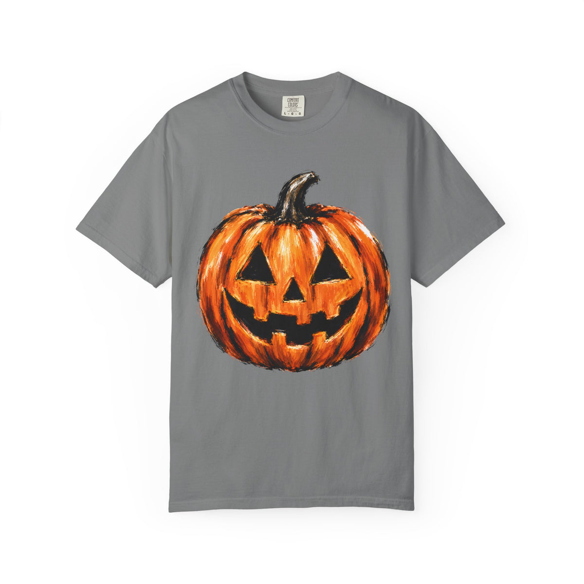 Halloween Jack-O'-Lantern T-Shirt — Vintage Pumpkin Graphic Tee