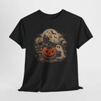 Vintage Halloween Pumpkin Ghost Tee