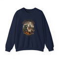 Halloween Trunk or Treat Crewneck Sweatshirt — Cute Ghost Pumpkin Graphic