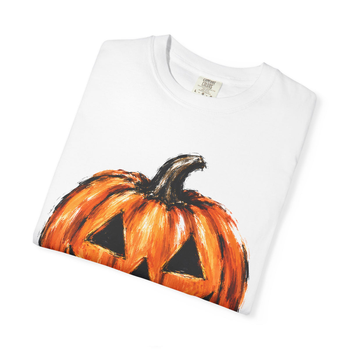 Halloween Jack-O'-Lantern T-Shirt — Vintage Pumpkin Graphic Tee