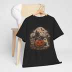 Vintage Halloween Pumpkin Ghost Tee
